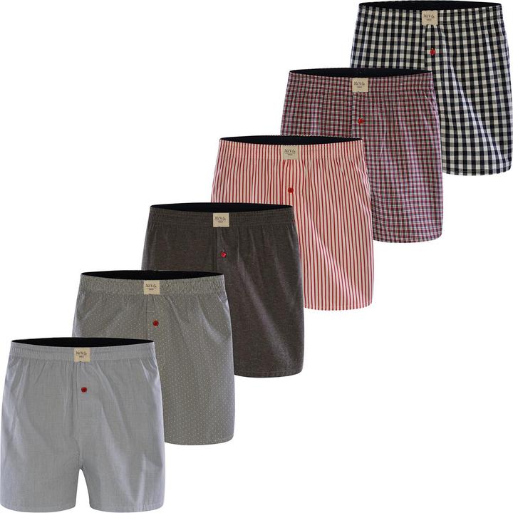 Phil & Co. Berlin Boxer Classic Sets (XXL, 6er Pack)