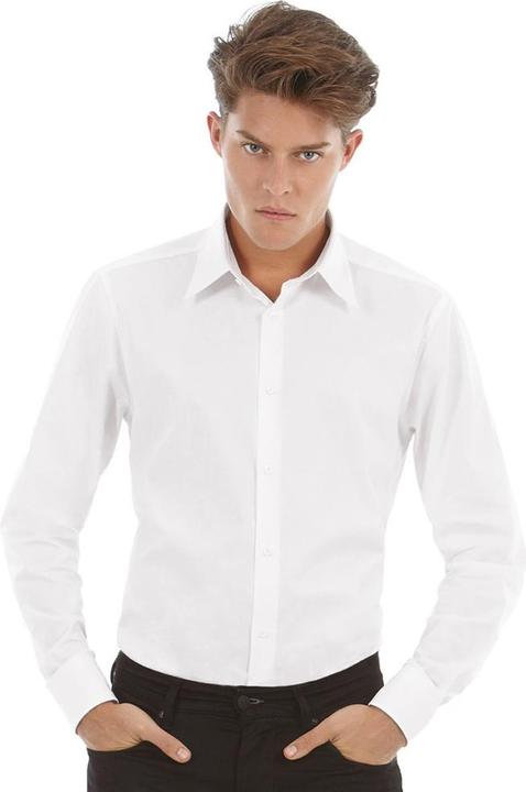 Image du produit Kustom Kit Chemise en sergé Oxford à manches longues (40)
