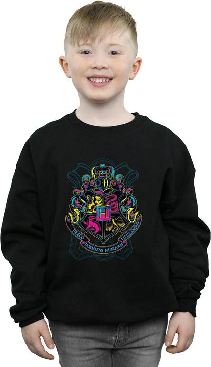 Image du produit - Sweat NEON HOGWARTS CREST - Garçon (140, 146)