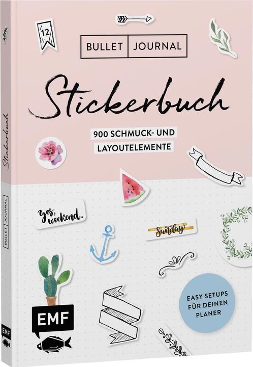 Actual product image Bullet Journal - Sticker Book