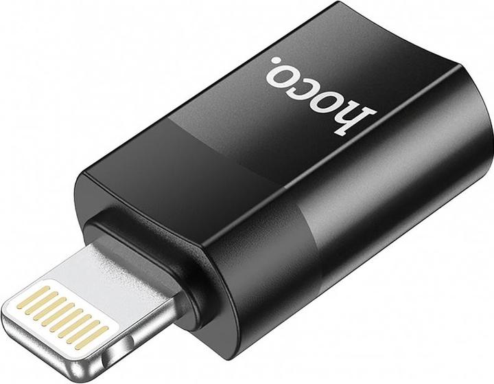 Actual product image Hoco USB Adapter UA17 Type-C - Lightning Black (Lightning)