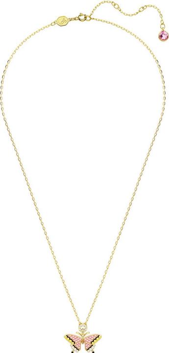 Produktbild Swarovski Idyllia Halskette Schmetterling Gold (Swarovski Metall, 46 - 51 cm)
