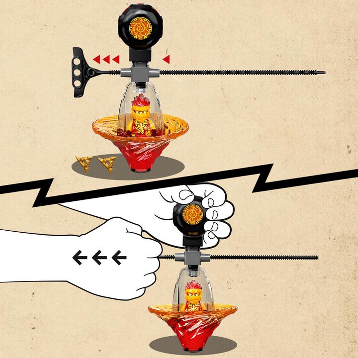 Actual product image LEGO Kai's Spinjitzu Ninja Training (70688, LEGO Ninjago)
