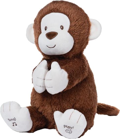 Image du produit Gund Clappy le singe animé