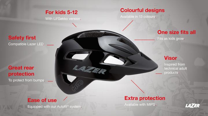 Immagine prodotto Lazer Sport Gekko (50 - 56 cm)