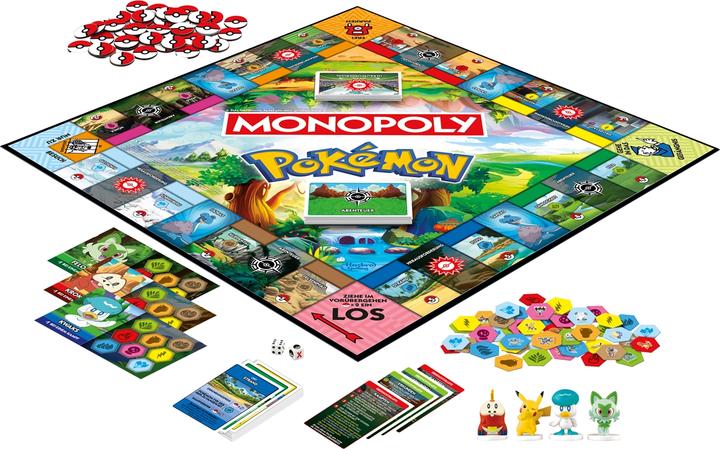 Actual product image Hasbro Gaming Monopoly Pokemon (German)