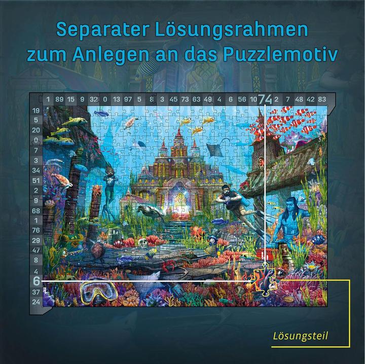 Actual product image Kosmos EXIT® - The Puzzle The Key to Atlantis (500 pieces)