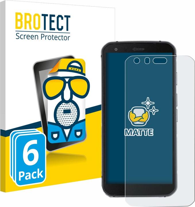 Immagine prodotto BROTECT Pellicola antiriflesso Pellicola protettiva dello schermo Pellicola protettiva dello schermo opaca (6 Pezzo/i, Cat S62 Pro)