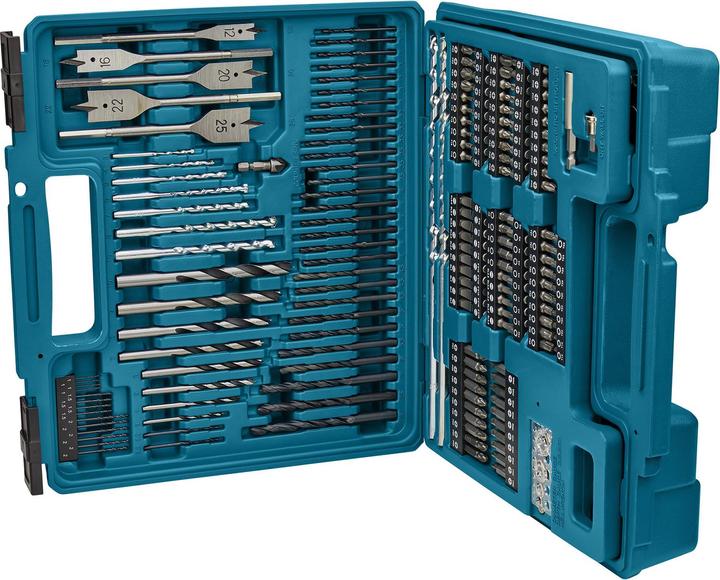 Immagine prodotto Makita Set di punte da trapano 256 pezzi (4 - 7,5 mm)