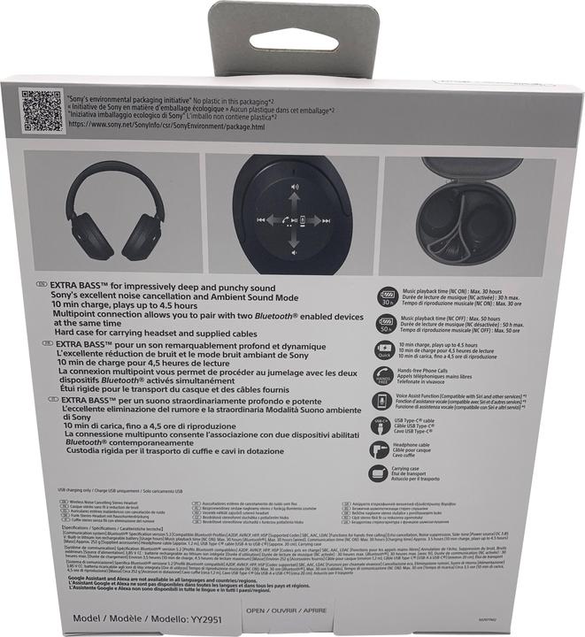 Produktbild Sony WH-XB910N (NC, 30 h, Kabellos)