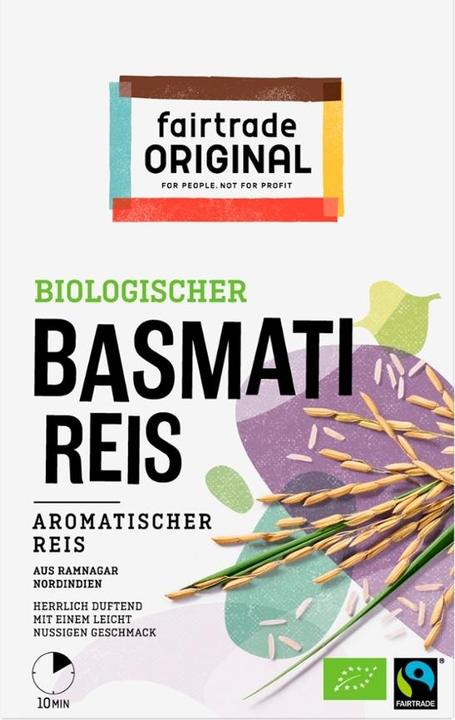 Actual product image Fairtrade Original Basmati Rice Org. (400 g)