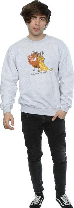 Produktbild Disney Classic Simba Timon And Pumbaa Sweatshirt (L)