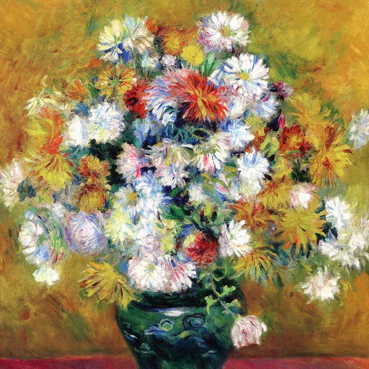 Produktbild Pierre-Auguste Renoir - Flowers still Life 2024 (30 x 30 cm, Harter Einband, Tschechisch, Polnisch, Niederländisch, Italienisch, Englisch, Spanisch, Deutsch, Französisch)