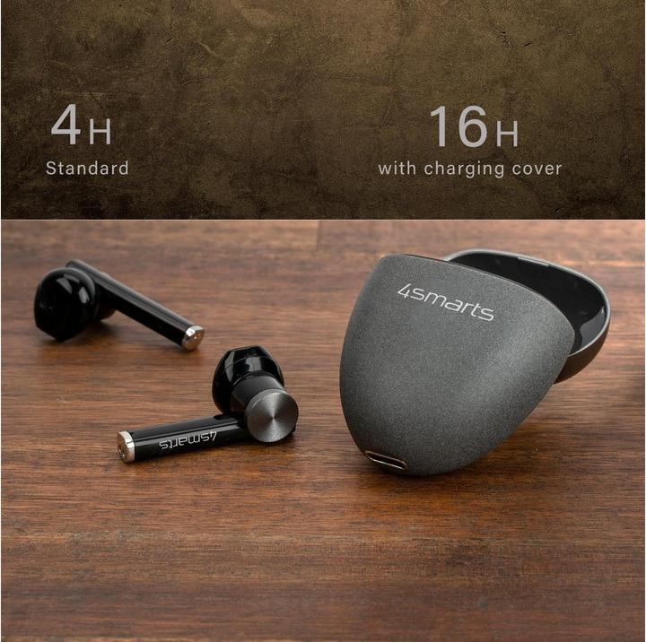 Actual product image 4smarts TWS Pebble (No noise cancelling, 16 h, Wireless)