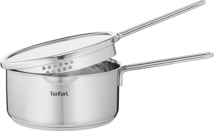 Immagine prodotto Tefal Batteria da cucina Nordica (6 pezzi) (20 cm, Pentola, Acciaio inossidabile)
