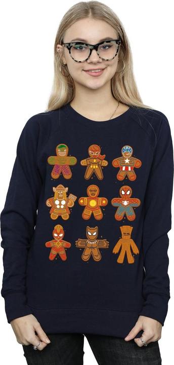 Produktbild Avengers Christmas Gingerbread Sweatshirt (XL)