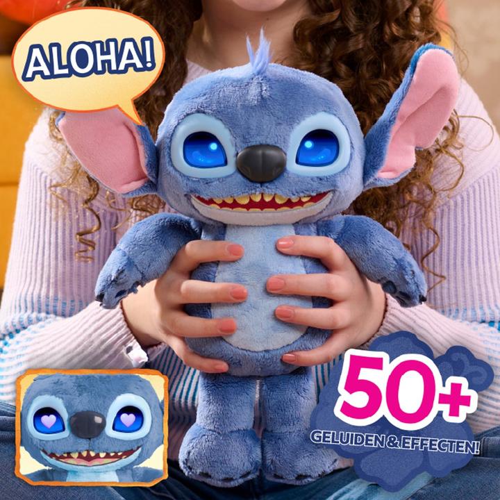 Actual product image Just Play Stitch Many Moods of Stitch Feature Plush (32.64 cm)