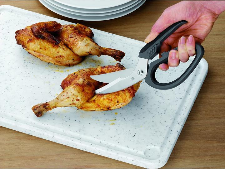 Produktbild WMF Geflügelschere mit integriertem Knochenbrecher 23cm Softtouchgriff Edelstahl