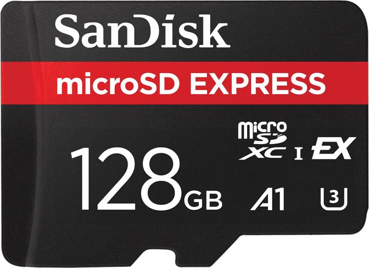 Immagine prodotto SanDisk Espresso (128 GB, microSD Express, U3, UHS-I)