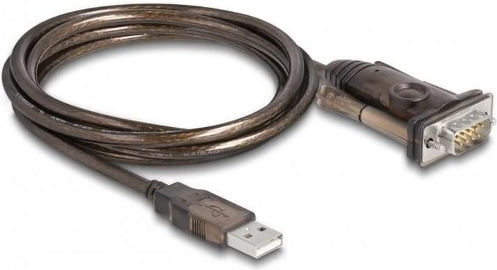 Delock Serial adapter 62645 USB type-A to RS-232 with screws (1.50 m, VGA)