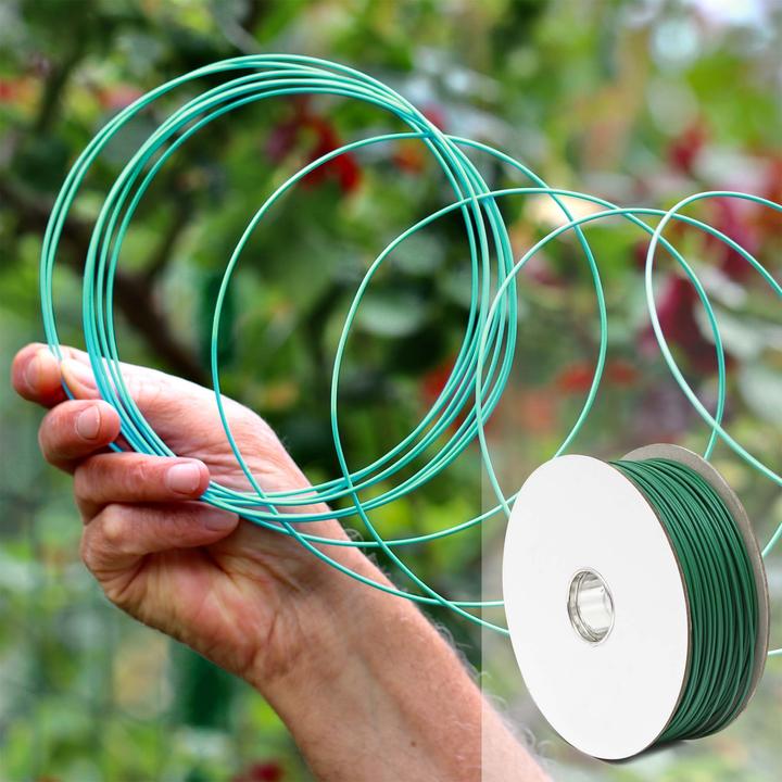 Actual product image Wiltec Robot Lawnmower Boundary Wire, 50m Durable Aluminium Copper-Coated Wire (Mowing robot, Robot mower installation)