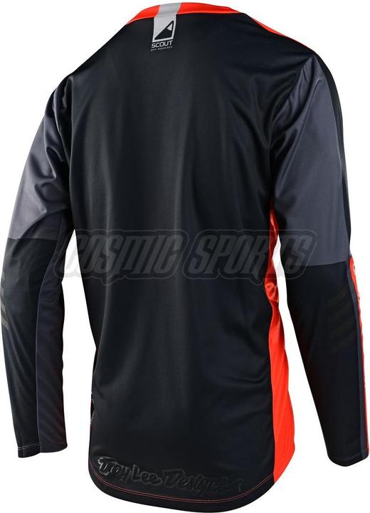 Actual product image Troy Lee Designs Scout GP Jersey, Recon, neon orange/gray (XL)