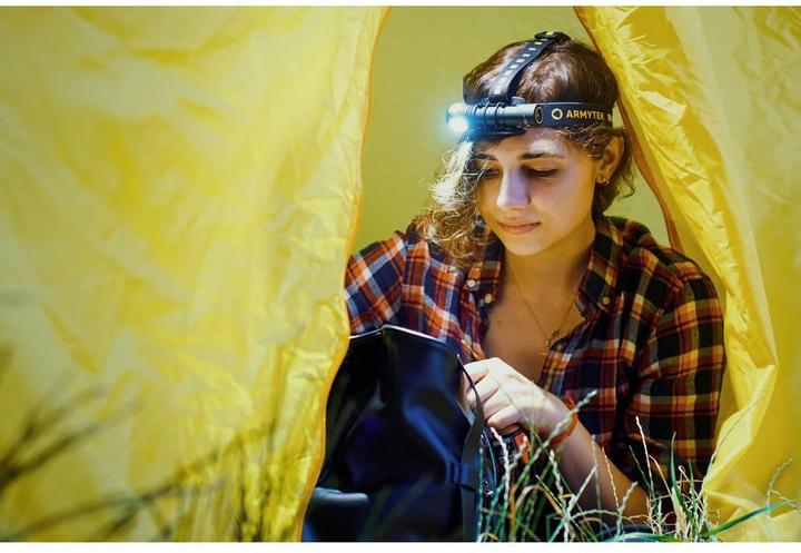 Actual product image ArmyTek Wizard C2 WG Warm LED headlamp battery-powered 1100lm 13h F09201W (1100 lm)