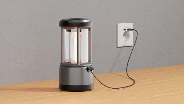 Actual product image Lepro LED Camping-Laterne mit Powerbank-Funktion