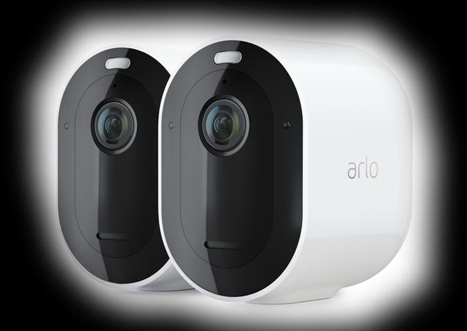 Actual product image Arlo Pro 3 Spotlight, kit 2 cameras white (2560 x 1440 Pixels)