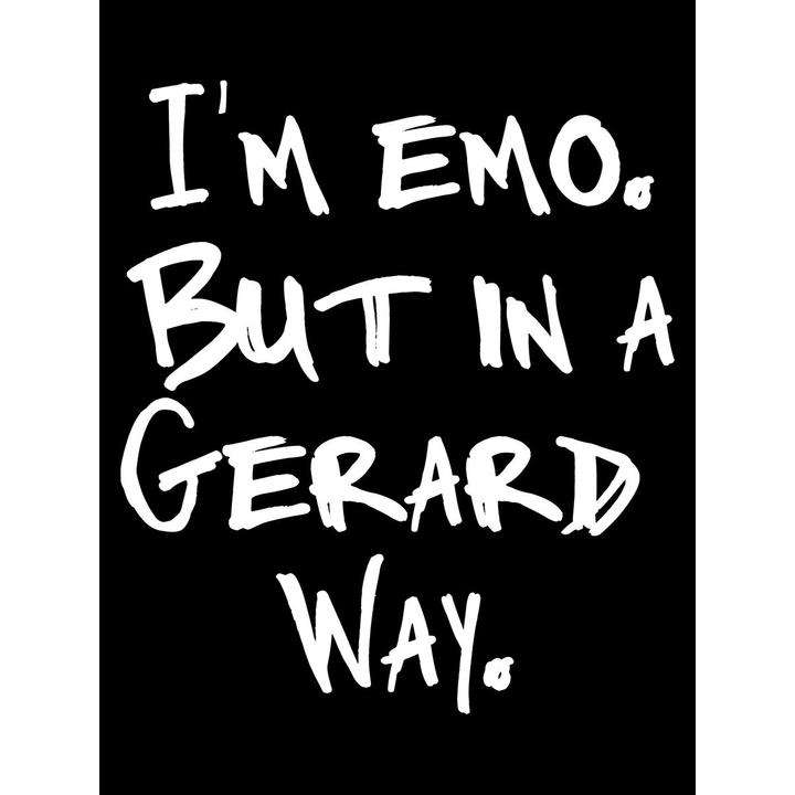 Produktbild Grindstore I'm Emo But In A Gerard Way TShirt (XL)