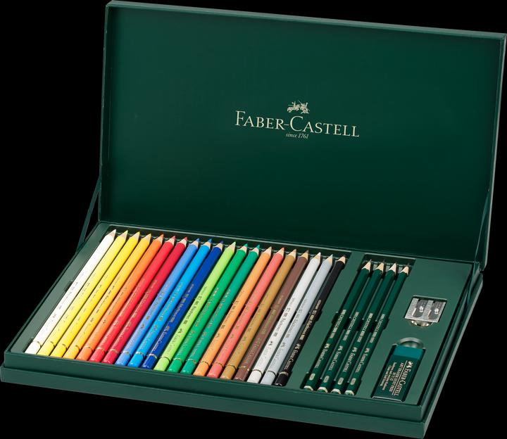 Actual product image Faber-Castell Polychromos gift set (Multicoloured, 24 x)