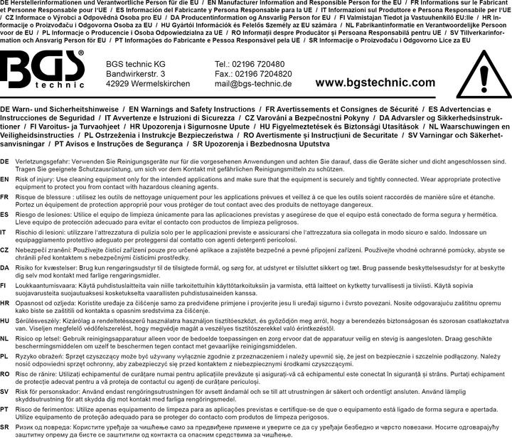 Produktbild BGS Ultraschall-Teilereiniger (40 kHz, 2000 ml)
