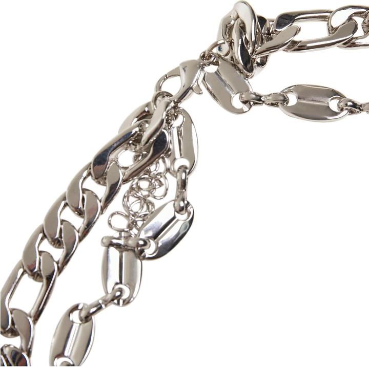 Actual product image Urban Classics Layering Basic Necklace (100% Iron)