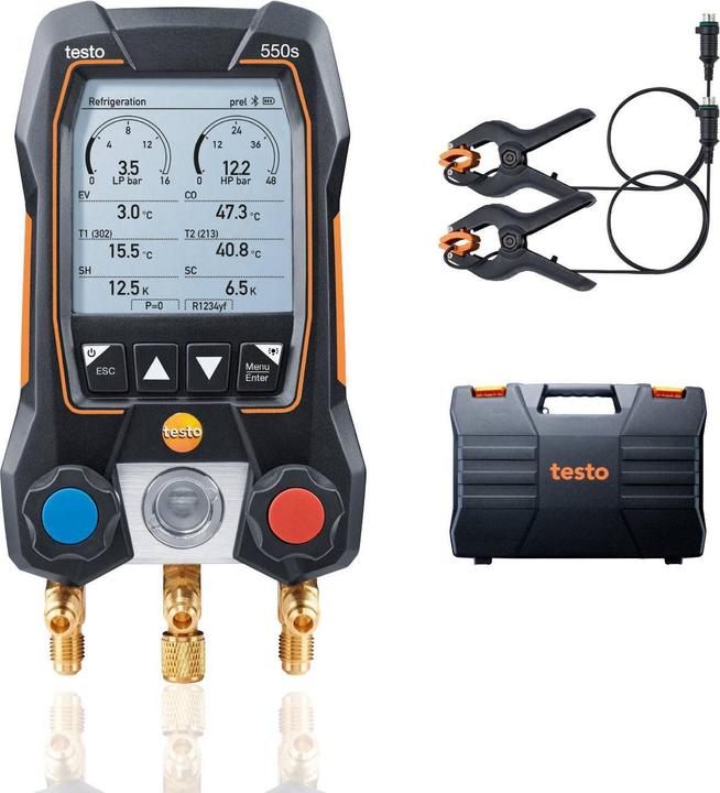 Testo Kältemittel Messgerät 550s s Set