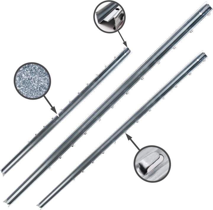 Immagine prodotto Aquagart 50m Wildzaun Forstzaun 160/20/15+ Pfosten + Spanndraht