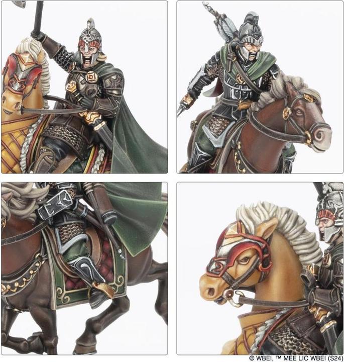 Produktbild Games Workshop Warhammer Middle Earth - Rohan Haleth & Hama, Princes du Rohan (Kunststoff)