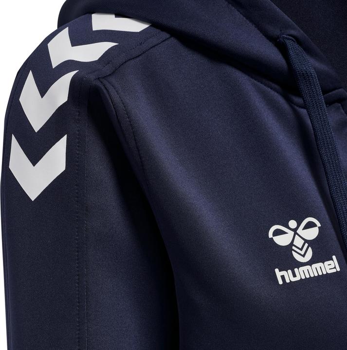 Actual product image hummel Core Xk Poly Zip Hood Sweat Woman (S)