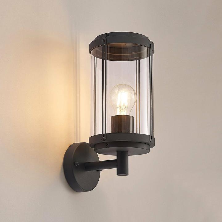 Immagine prodotto Lindby Ojali lampada da parete per esterni, lanterna (E27, IP44)