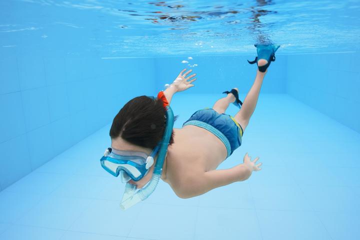 Image du produit Bestway Kit de plongée pour enfants avec masque rouge, ailerons et tube, 25046