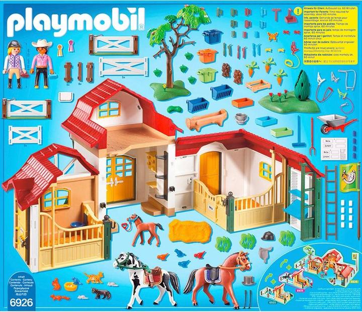 Actual product image Playmobil Large riding school (6926, Playmobil Country)
