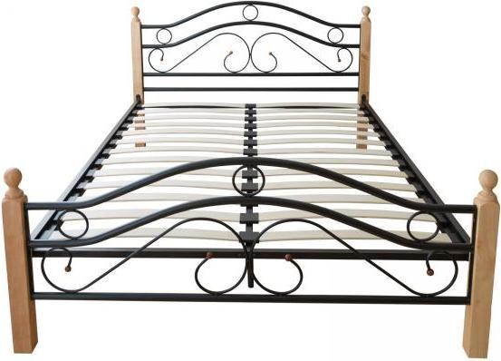 Produktbild Homestyle4u Mettalbett Doppelbett (140 x 200 cm)
