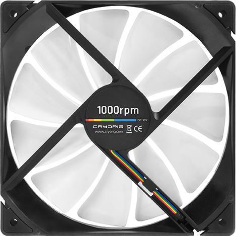 Produktbild Cryorig QF140 Silent - 140mm, PWM, 200-1000U/min (140 mm, 1 x)