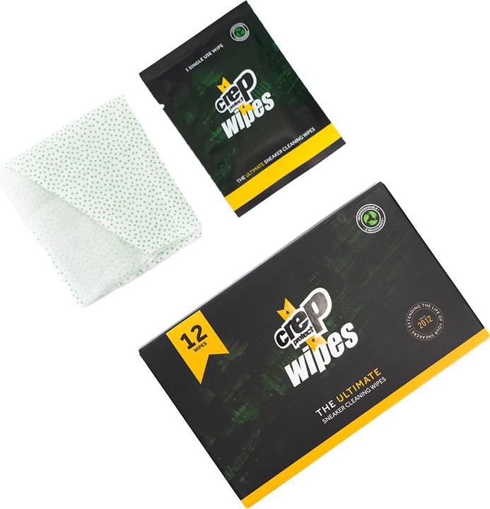 CREP Protect Biodegradable Wipes (12 sachets) CP003 (12 x)