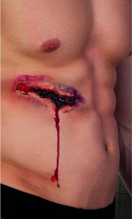 Image du produit Fasnacht Latex blessure 6-fois ass.