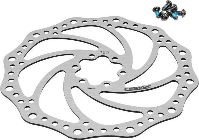 Actual product image Fibrax Mountain bike brake disc (180 mm)