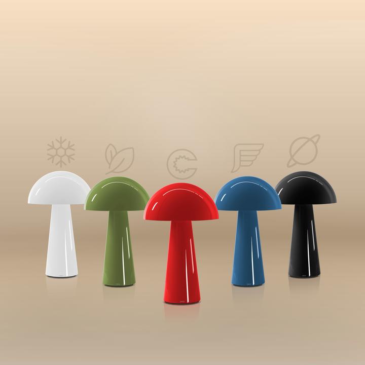 Actual product image Century LED table lamp COCO green 1,5W 2700K 100 Lumen Dimm. IP44 (100 lm)