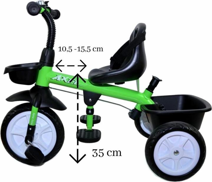 Image du produit Mally Kinderwagen Milly Axel grün