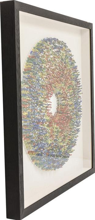 Actual product image Kare Design Deco Frame Colour Explosion 120x120cm (120 x 120 cm)