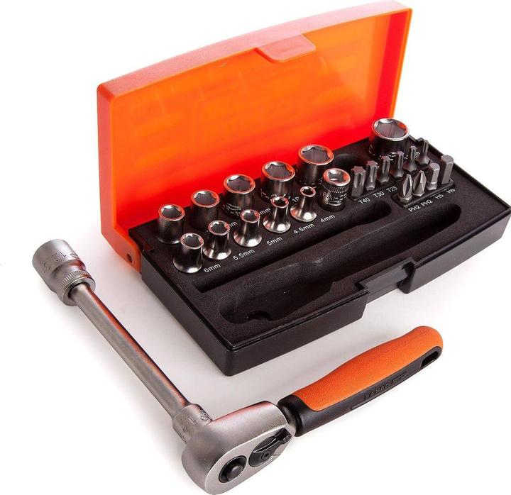 Produktbild Bahco Steckschlüssel-Satz (5 mm, 6 mm, 7 mm, 4 mm, 4.5 mm, 5.5 mm)