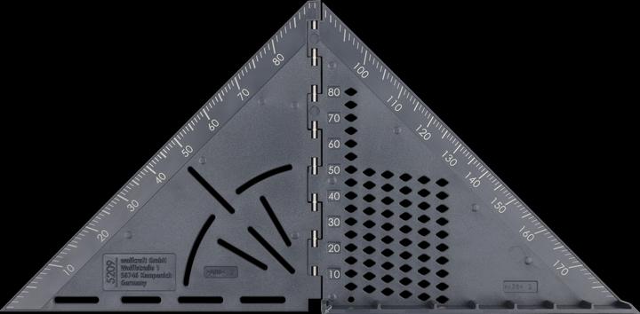 Produktbild wolfcraft Mess- und Markierwinkel VARIO 3D